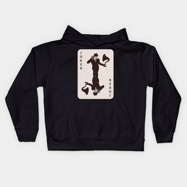 Tom Waits - Joker Kids Hoodie by sqwear